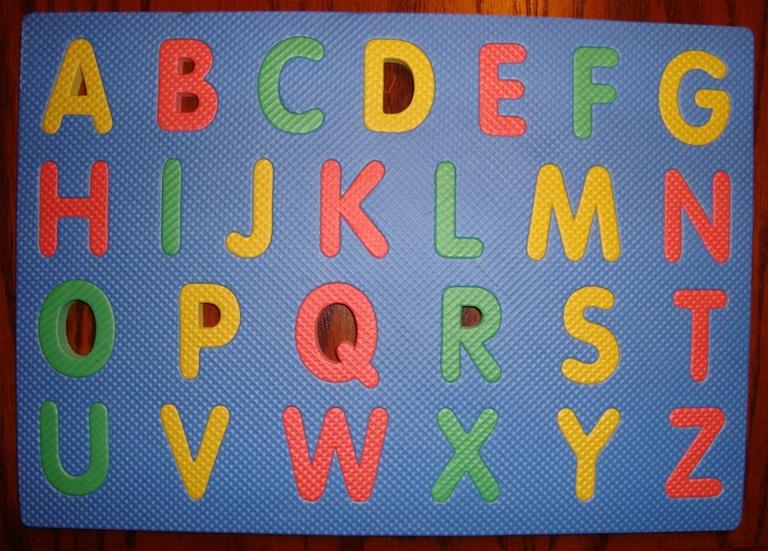 Foam Alphabet Puzzle Uppercase Letters ABC Teacher Supply Homeschool