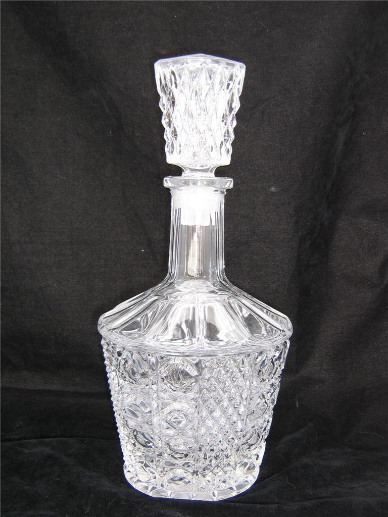 Crystal Liquor Wine Decanter Diamond Pattern