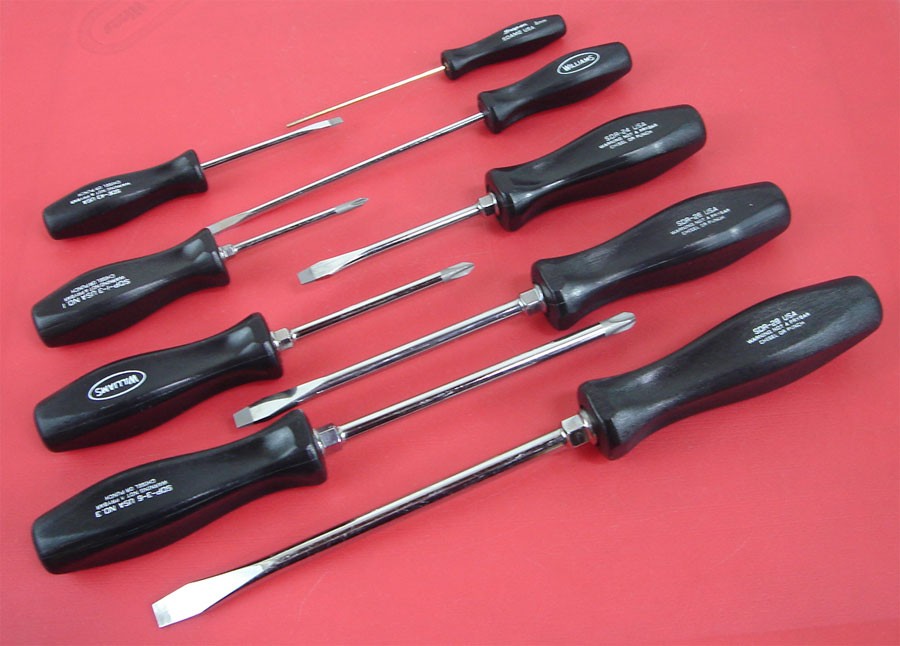 NEW J.H. WILLIAMS & SNAP ON TOOLS SCREWDRIVER SET