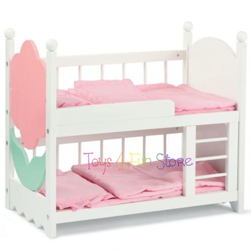 www.toys4funstores.com - Play Doll Bunk Bed 