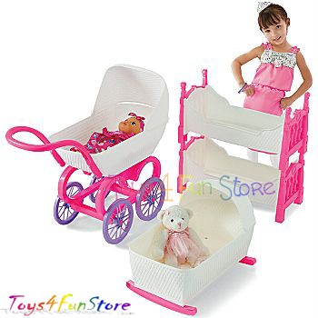 www.toys4funstores.com - Play Doll Furniture Set