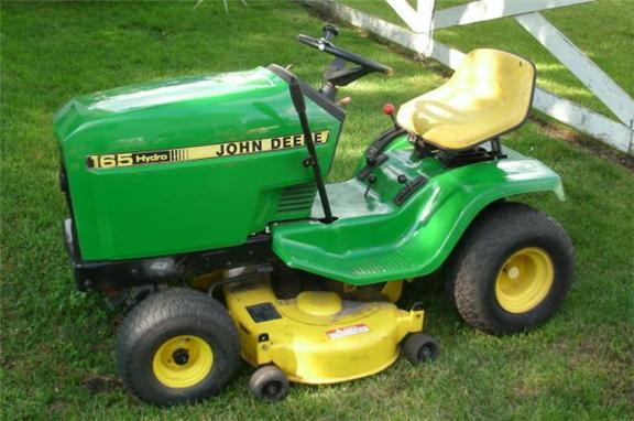 John+Deere+Hydro+165+Manual Details about JOHN DEERE 165 Riding Mower Tractor 38" Deck 44" Front ...