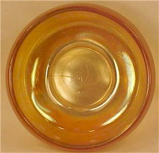 marigold / amber - carnival glass - Carter's Price Guides to
