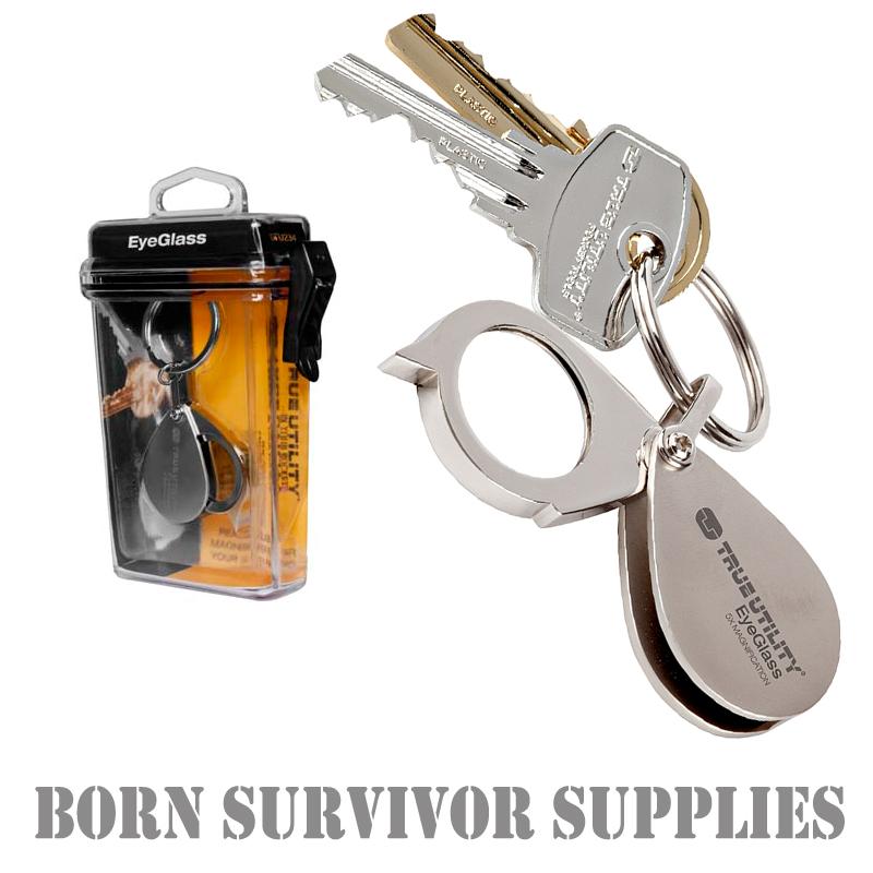 True Utility KEYRING GADGETS Stocking Filler Gift Pocket Key Tool