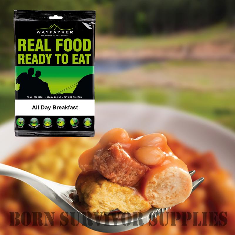 WAYFAYRER RATION PACKS Ready To Eat Wet Meals Camping MRE Food Army Survival eBay