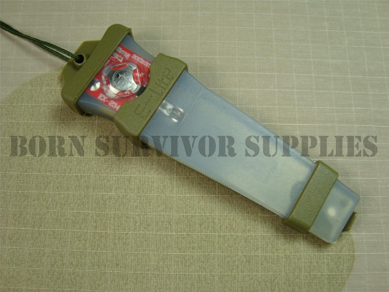 ELEMENT ELITE Velcro Backed Tactical LED Helmet Light MOLLE VLite