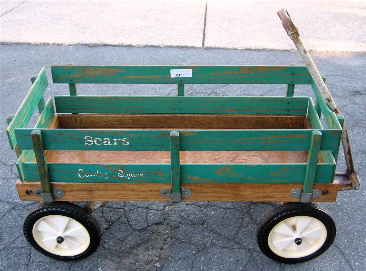Vintage Sears and Roebuck Country Squire Wood Wagon eBay