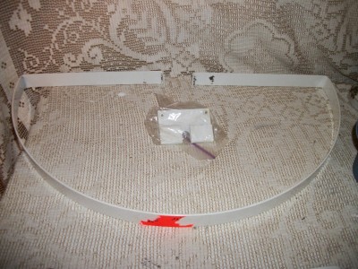 Details about BED CANOPY CURTAIN WALL BRACKET HALF CIRCLE