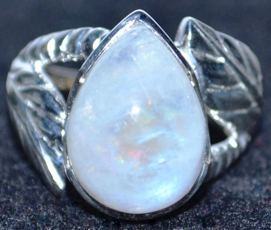 ... -Gemstone-Chunky-Unique-925-Sterling-SILVER-Rings-Ring-Jewellery