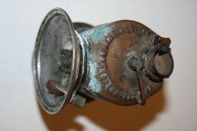 Antique Miners Lamp on Antique Justrite Miners Lamp Brass Carbide Lantern Usa Vintage   Ebay