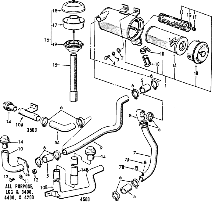 C5NE9661A AIR CLEANER COVER FOR FORD 2000 3000 4000 GAS MODEL TRACTORS