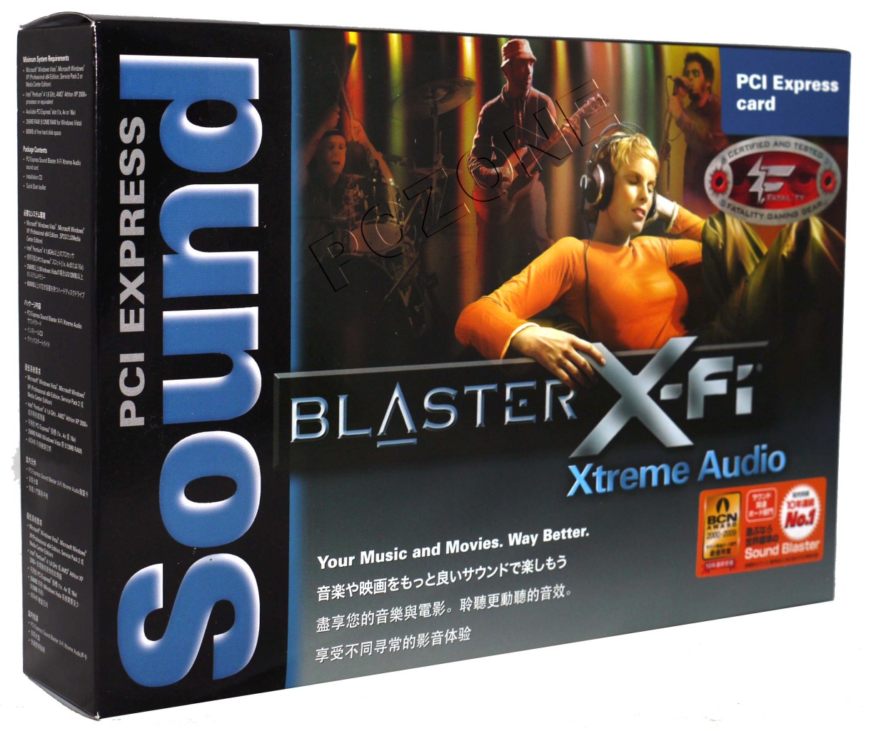 X Fi Extreme Gamer Vista