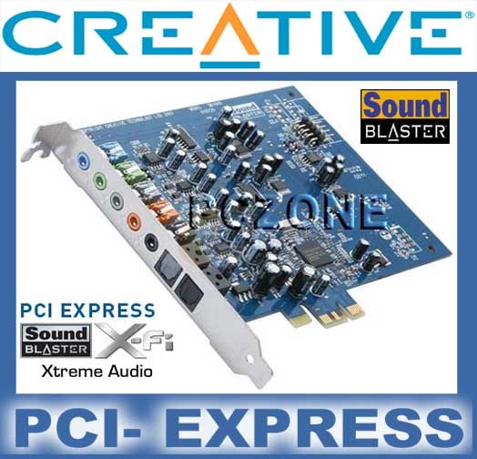 Creative Sound Blaster x Fi Xtreme Audio PCI Express Out of Stock | eBay