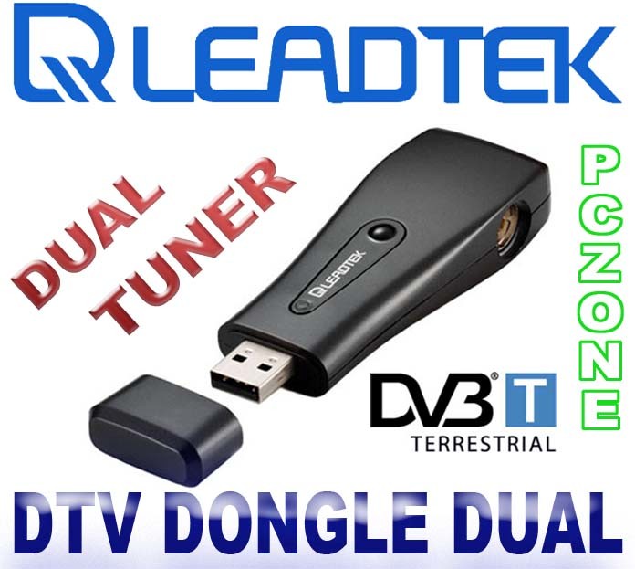 Leadtek Winfast DTV Dongle Dual USB HD Digital TV Twin Tuner DVB T With