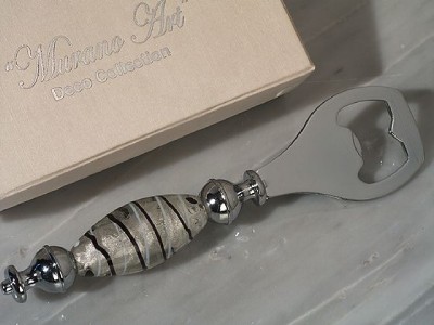 Bottle Opener Wedding Favor on Blk Murano Glass Bottle Opener Wedding Favor 609728820756   Ebay
