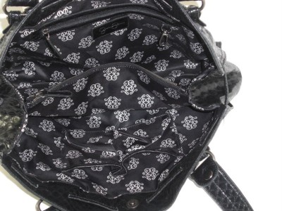 Black Fashion Icons on Jessica Simpson Black Style Icon Bag Broken Strap   Ebay