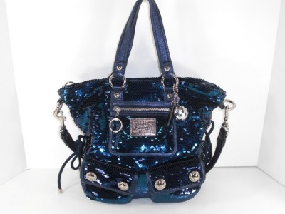 ... about Coach 15383 Blue Sequin Spotlight Tote Handbag Purse Authentic ... about Coach 15383 Blue Sequin Spotlight Tote Handbag Purse Authentic