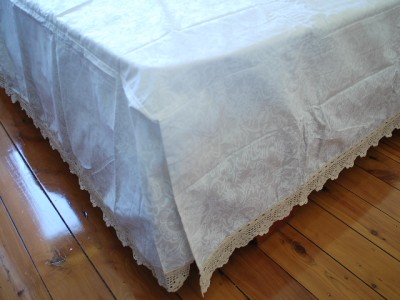 Shop for Crochet king bedskirt online - Read Reviews, Compare