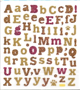 Animal Print Stickers