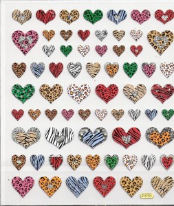 Animal Print Stickers