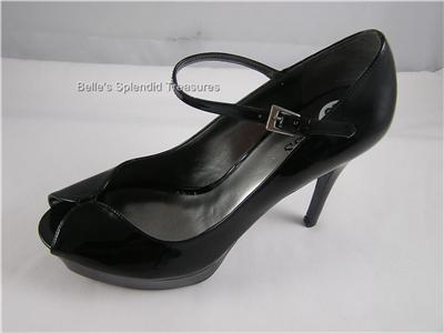GUESS WG ALBANY PLATFORM  PUMP BLACK 8.5  39   NEW $169