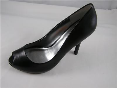 GUESS WG- SCOUT PLATFORM  PUMP BLACK  8.5  39 NEW $159
