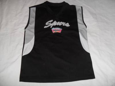SPURS Muscle Shirt Jersey NBA Boys X-Large XL vintage sewn Robinson used | eBay