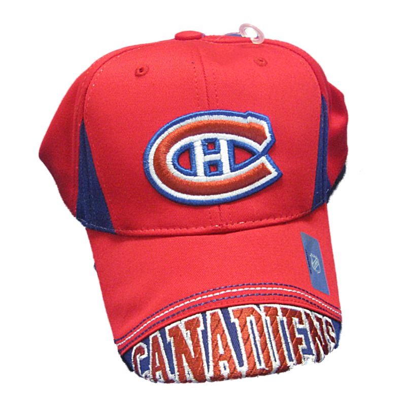 NEW NHL Montreal Canadiens Baseball Hat Cap One Size Fits All Hockey Go
