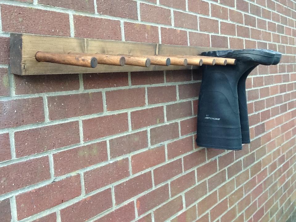 Welly Rack / Wellington Boot Rack for 6 Pairs of wellingtons / boots eBay
