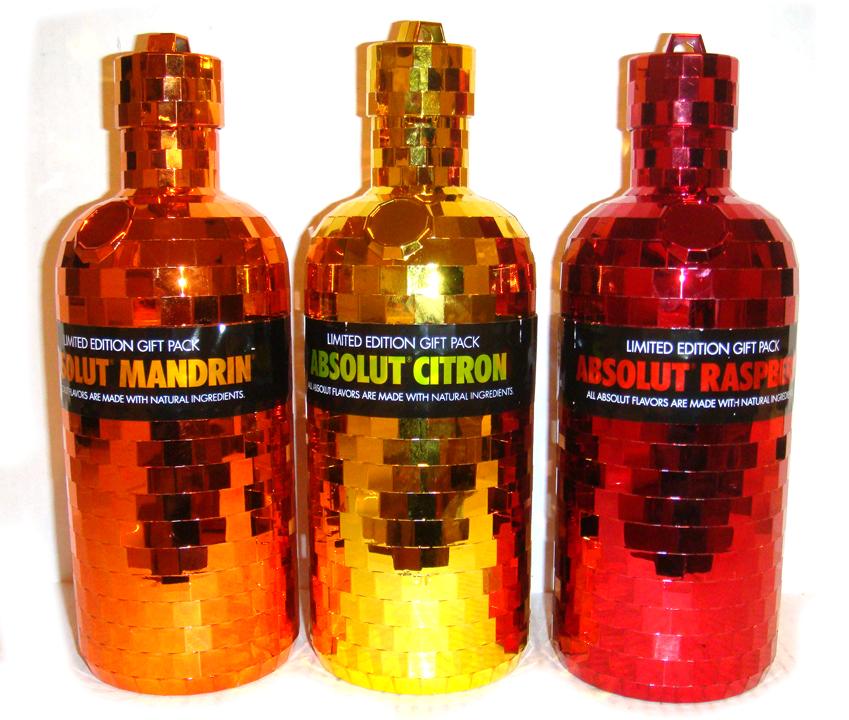 Absolut Vodka DISCO 3 Bottle Set Limited Edition750ml eBay