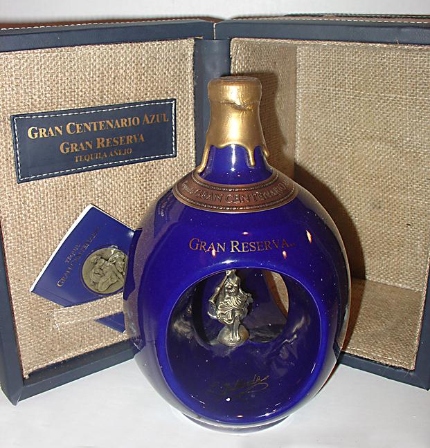 Jose Cuervo Gran Centenario Azul Gran Reserva Collector Ceramic Sealed