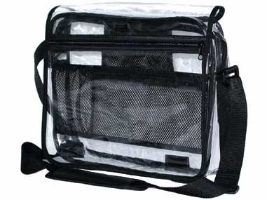 Details about New Clear Vinyl Art  Business Messenger Bag Men Women