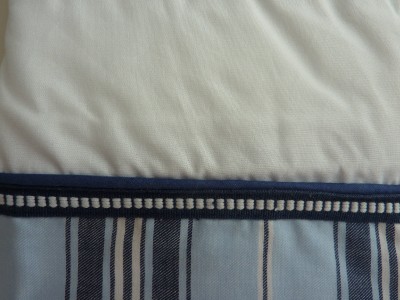 Pottery Barn Beds on Pottery Barn Kids Chase Crib Bed Skirt Nip   Ebay