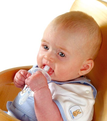 PHP BABY TODDLER FIRST SILICONE TOOTHBRUSH