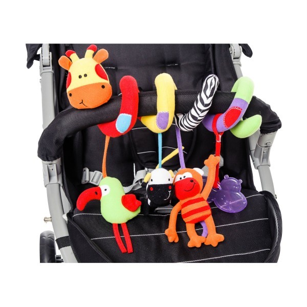 itzy ritzy spiral car seat activity toy