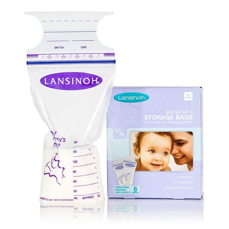Lansinoh Breast Milk Breastmilk Storage Bags Pack of 50 New - Afbeelding 1 van 1