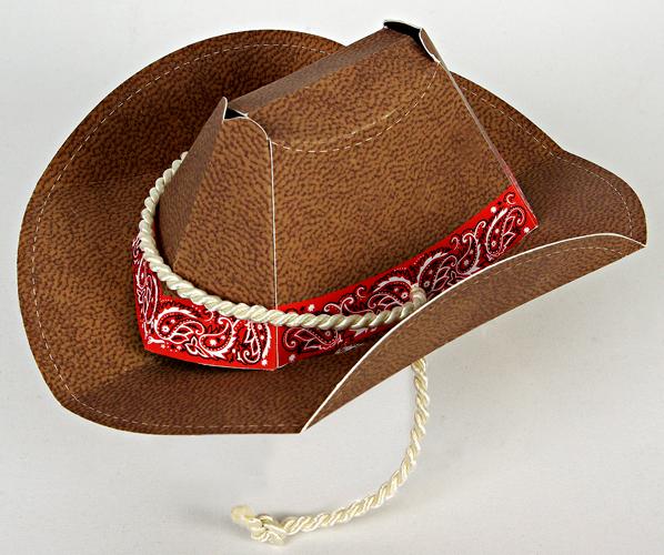 Meri Meri Boys HOWDY COWBOY PARTY HATS, CAKE STAND, CUPCAKE KIT cake