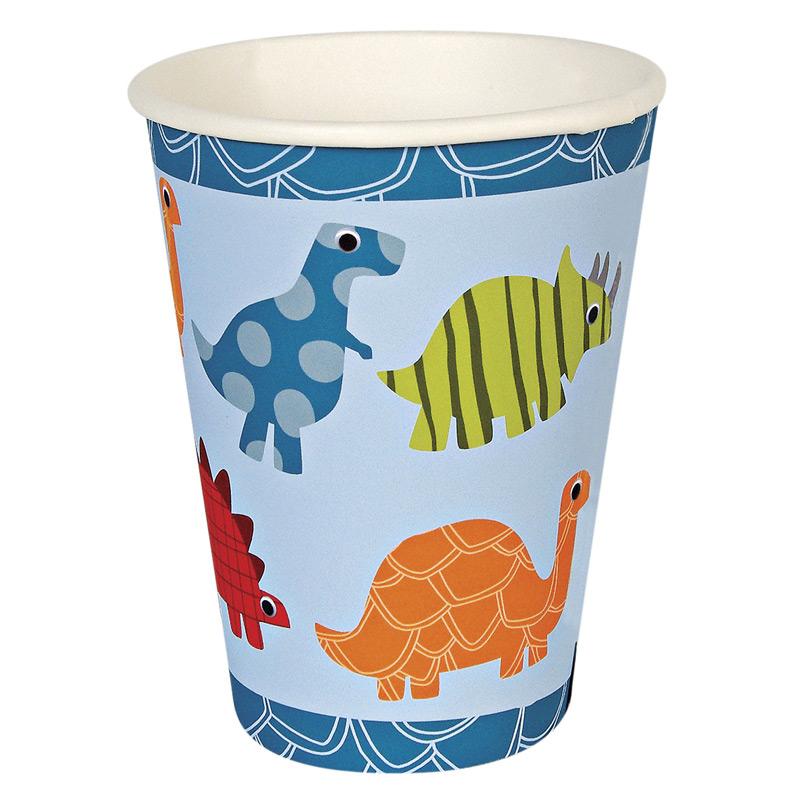 Meri Meri Boys DINOSAUR ROAR PARTY PAPER CUPS/PLATES/NAPKINS or GARLAND