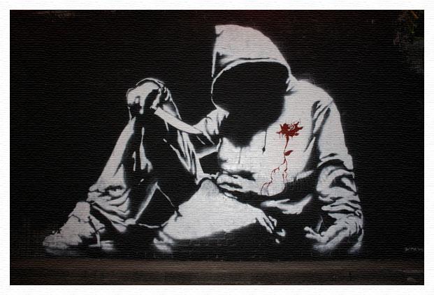 banksy hoodie