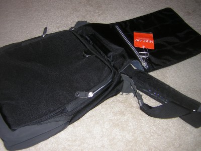 Nike Messenger on Nike Air Large Size Shoulder Strap Messenger Tote Bag Black Nwt Ebay
