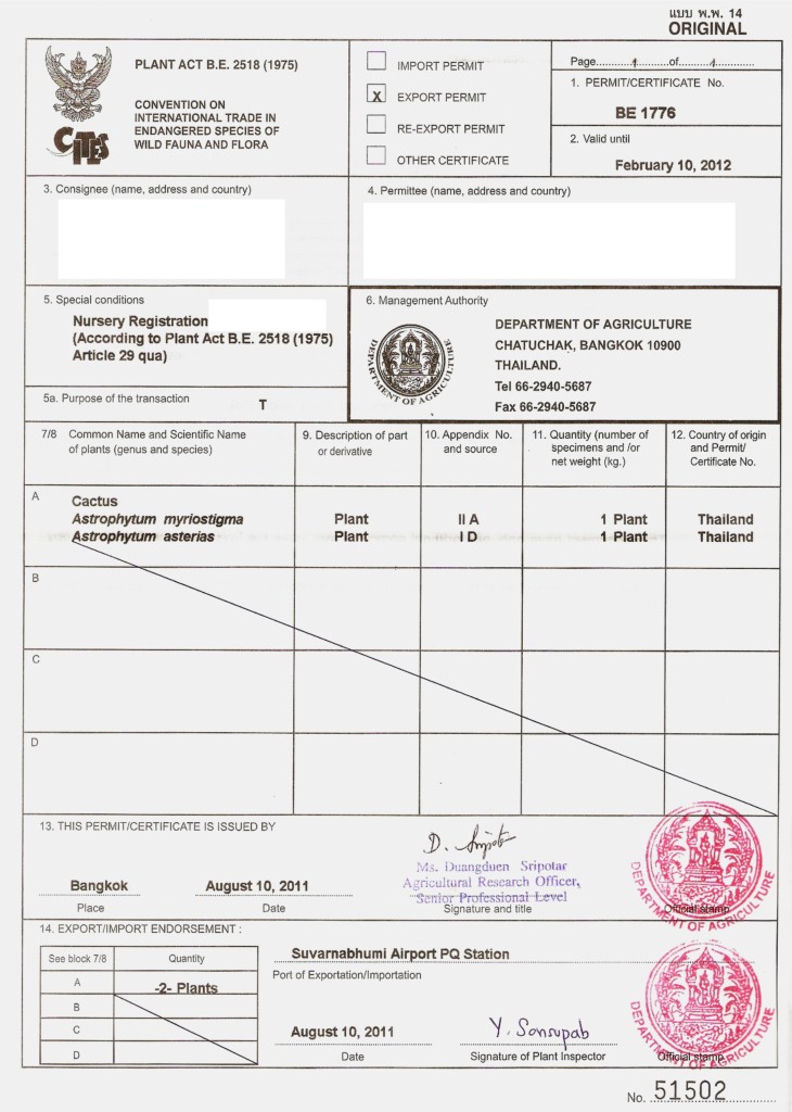 Cites Export Permit Phytosanitary Certificate vrogue.co