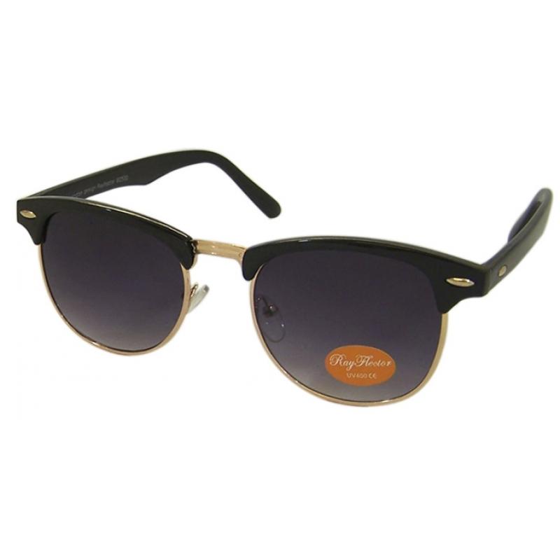 Retro 80s/90s Style Clubmaster Sunglasses VTG Black/Brown NEW UV400 1980s/1990s eBay