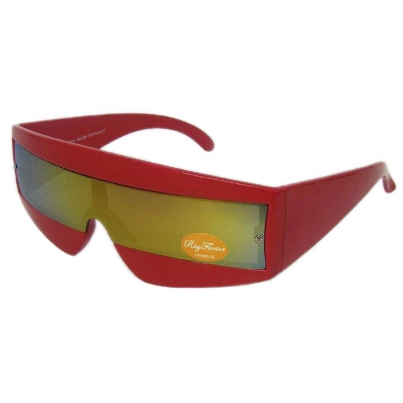 Retro 80s Style Wrap Around Sunglasses Shades Robocop/Lady Gaga/Daft