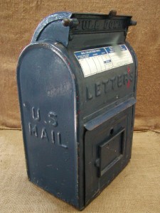 USPS mailboxes, once way points for hundreds of thousands of letters 