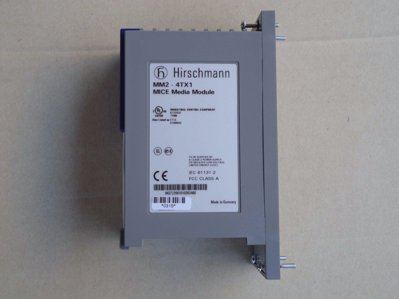 Hirschmann-MM2-4TX1-Mice-Media-Module