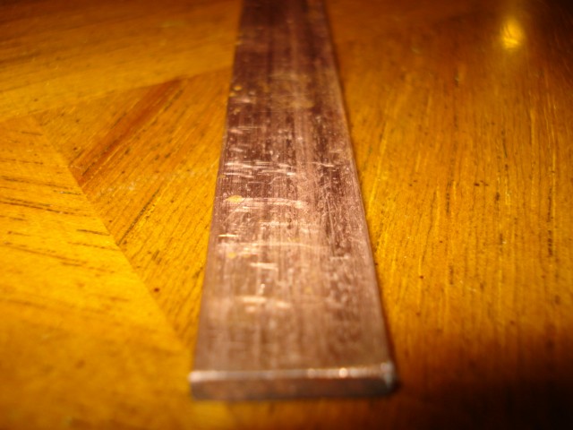 COPPER FLAT BAR - 15mm x 3mm - 300mm LONG - NEW