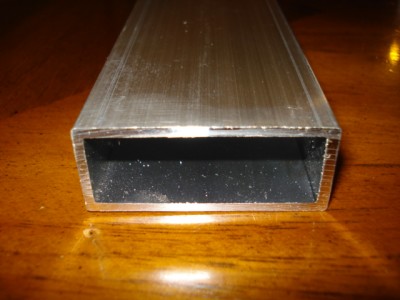 ALUMINIUM RECTANGULAR TUBE 40mm x 20mm x 2mm x 300mm LONG | eBay