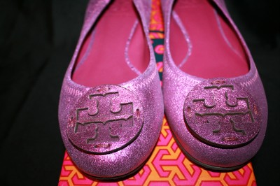 Tory Burch Reva Flats Sale on New Auth Tory Burch Powder Pink Suede Reva Shoes Flats 11 41 Sale Fast