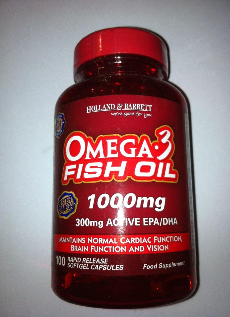 Holland & Barrett Omega 3 Fish Oil Concentrate Capsules (1000mg) eBay