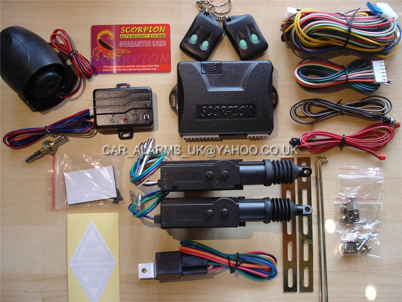 Scorpion Car Alarm Wiring Diagram